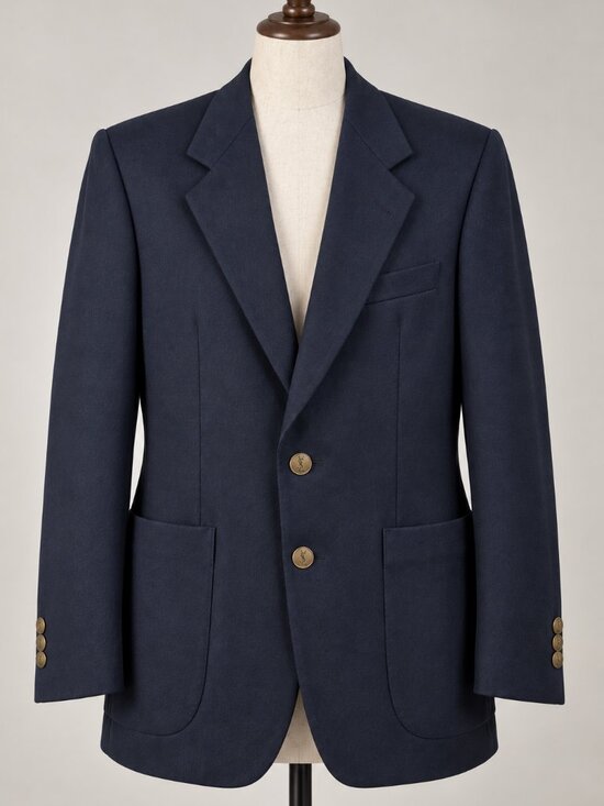 Yves Saint Laurent Other - Vintage Yves Saint Laurent Monsieur Men’s Navy Wool Blazer – Made in France